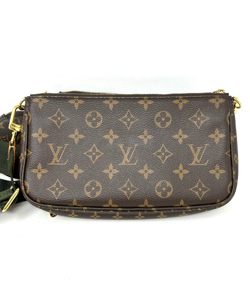 Louis Vuitton, Accessories, Louis Vuitton Jacquard Khaki Bandoulier Adjustable  Strap Brand New