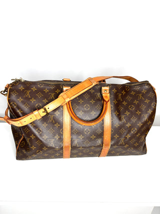 Louis Vuitton Keepall Bandouliere 50 Monogram Vintage Travel Bag