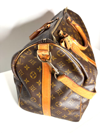 Louis Vuitton Keepall Bandouliere 50 Monogram Vintage Travel Bag