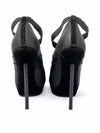Yves Saint Laurent Divine Black Elastic Bandage And Suede Heel Boots 39 UK 6