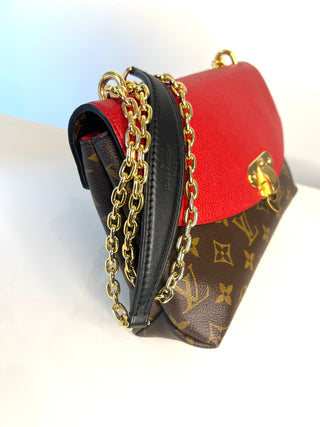 Louis Vuitton Saint Placide Monogram Cerise/Red Shoulder Bag