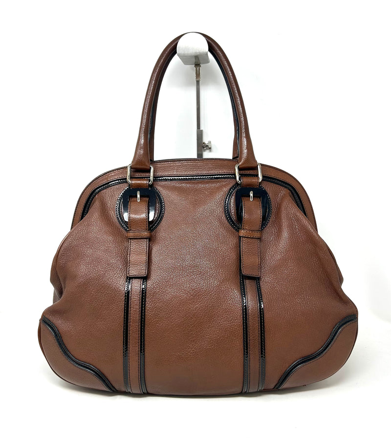 Dolce & Gabbana Brown Leather Handbag