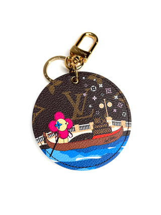 Louis Vuitton 2019 Christmas Animation Venice Bag Charm Key Ring