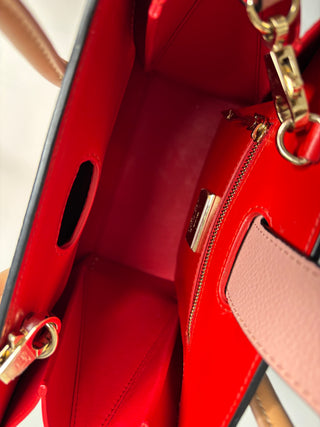 Christian Louboutin Paloma Small Pink Spike Tote Bag