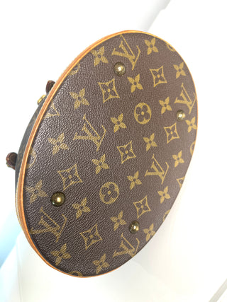 Louis Vuitton Bucket PM LV Monogram  Vintage Shoulder Bag