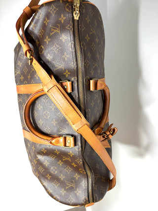 Louis Vuitton Keepall Bandouliere 50 Monogram Vintage Travel Bag