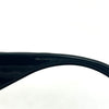 Gucci Black Oversized Cat Eye Shiny Acetate Sunglasses