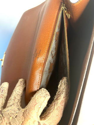 LOUIS VUITTON MONCEAU 28 VINTAGE MONOGRAM TOP-HANDLE & SHOULDER BAG
