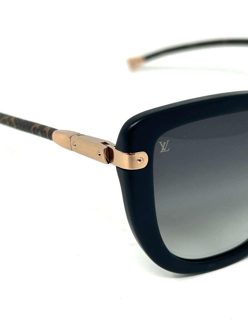 Louis Vuitton Matte Black Monogram Sunglasses