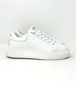Prada Low Top White Leather Sneakers 