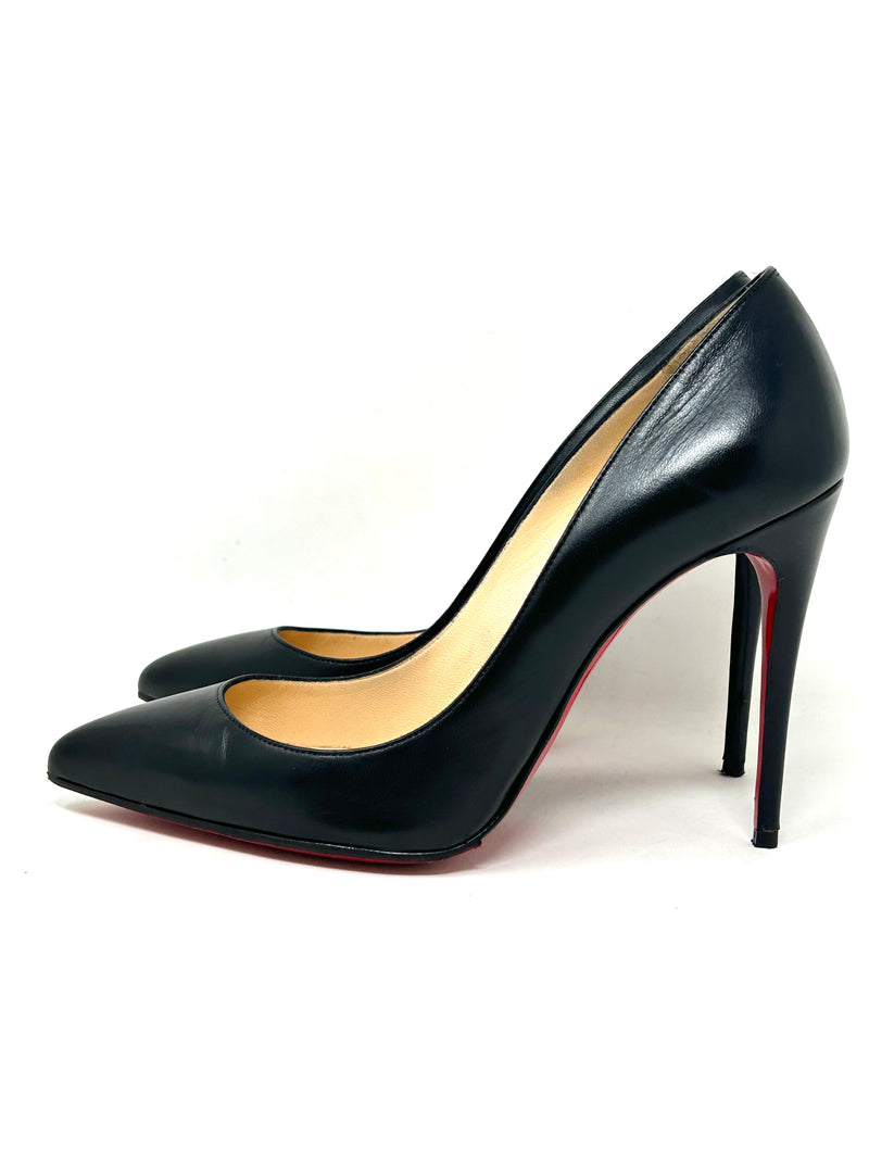 Black louboutin hotsell heels sale