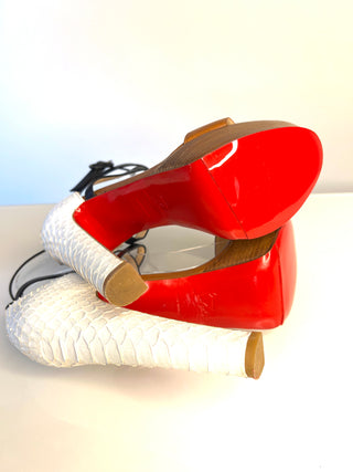 Christian Louboutin Summerissima 140 Strappy Platform Sandals – Size 37 UK 4