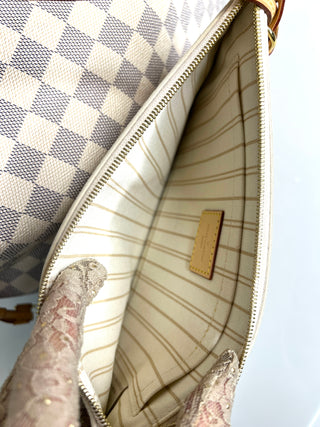 Louis Vuitton Preloved Neverfull MM Damier Azur Tote Bag