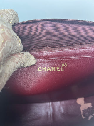 Vintage Chanel Black Vertical Quilted Jumbo Flap – Gold-Plated Hardware Shoulder Bag