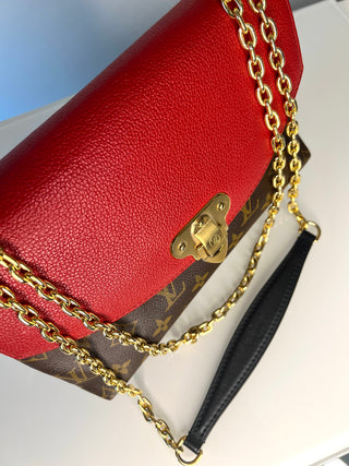 Louis Vuitton Saint Placide Monogram Cerise/Red Shoulder Bag