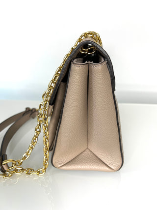 Louis Vuitton Pre-Loved Vavin PM beige Empreinte Leather Shoulder Bag