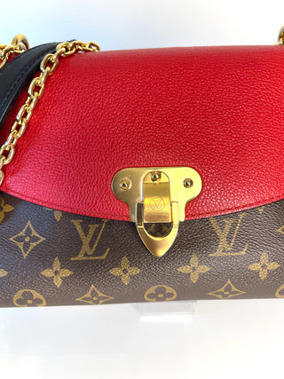 Louis Vuitton Saint Placide Monogram Cerise/Red Shoulder Bag