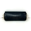 Christian Louboutin Black Leather Spiked Clutch Bag