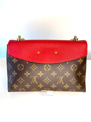 Louis Vuitton Saint Placide Monogram Cerise/Red Shoulder Bag