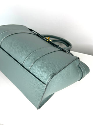 Mulberry Zipped Bayswater Small Light Blue Tote Bag