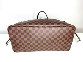 Louis Vuitton Neverfull GM Damier Ebene Tote Shoulder Bag