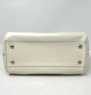 Louis Vuitton Montaigne PM Ivory Epi Leather Bowling Handbag