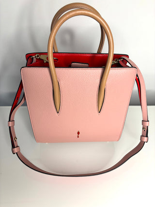 Christian Louboutin Paloma Small Pink Spike Tote Bag