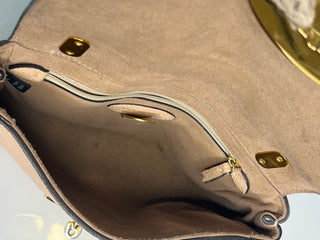 Mulberry Small Lily Classic Grain Leather Beige Shoulder Bag