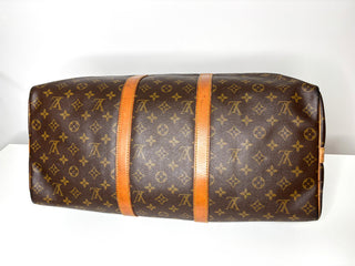 Louis Vuitton Keepall Bandouliere 50 Monogram Vintage Travel Bag