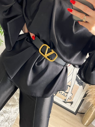 Valentino Garavani VLogo Signature Reversible Belt