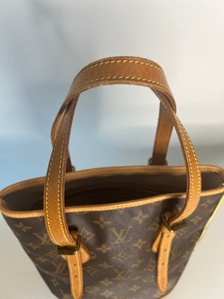 Louis Vuitton Bucket PM LV Monogram  Vintage Shoulder Bag