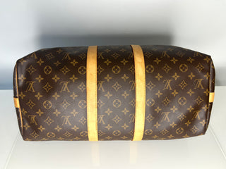 Louis Vuitton Preloved Keepall 45 Bandouliere Monogram Travel Bag