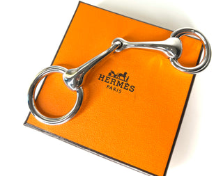 Hermes Mors Metal Scarf Ring