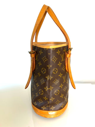 Louis Vuitton Bucket PM LV Monogram  Vintage Shoulder Bag