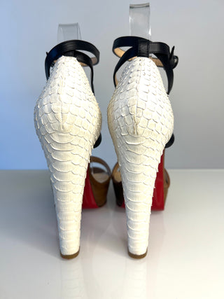 Christian Louboutin Summerissima 140 Strappy Platform Sandals – Size 37 UK 4