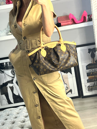Louis Vuitton Tivoli PM Monogram Canvas Handbag