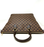 Louis Vuitton Saleya MM Brown Damier Ebene Coated Canvas Tote Bag