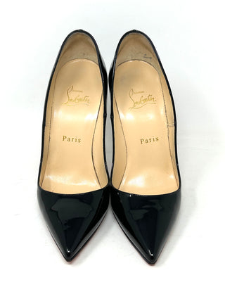 Christian Louboutin So Kate 120 Black Patent Leather Pump Heels 37.5 UK 4.5