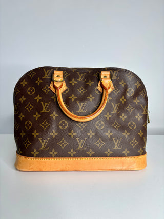 Louis Vuitton Alma PM Monogram Canvas Handbag