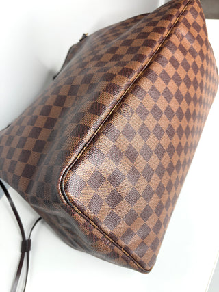 Louis Vuitton Neverfull GM Damier Ebene Tote Shoulder Bag