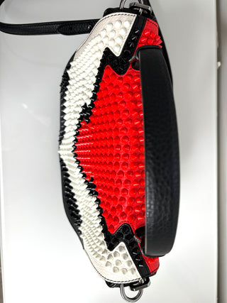 Christian Louboutin Panettone Spike Messenger Shoulder Bag