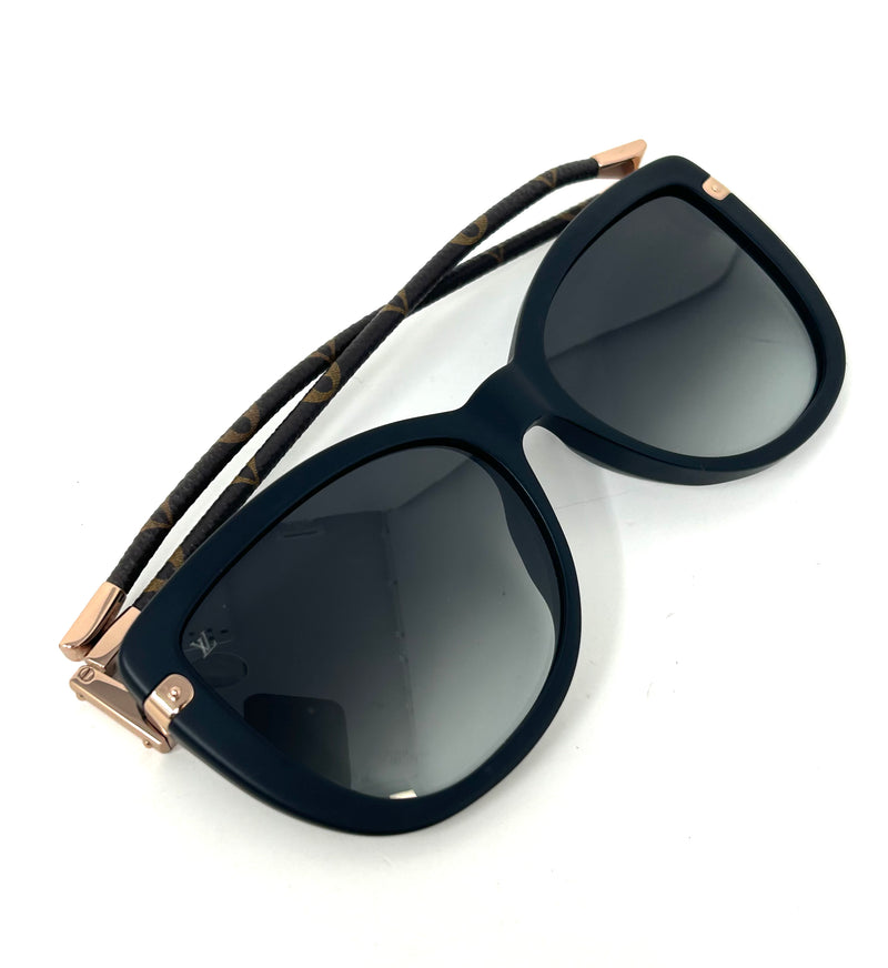 Louis Vuitton Matte Black Monogram Sunglasses