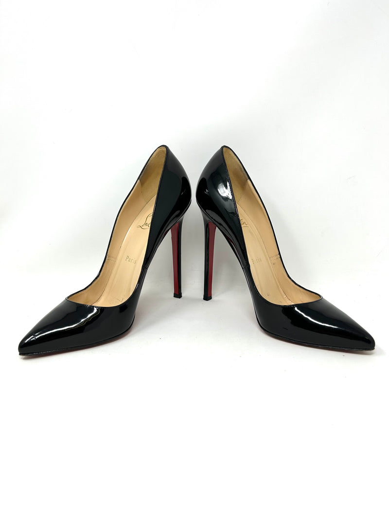 Christian Louboutin Patent Leather Pigalle 85 Pumps - Size 9 / 39 (SHF –  LuxeDH