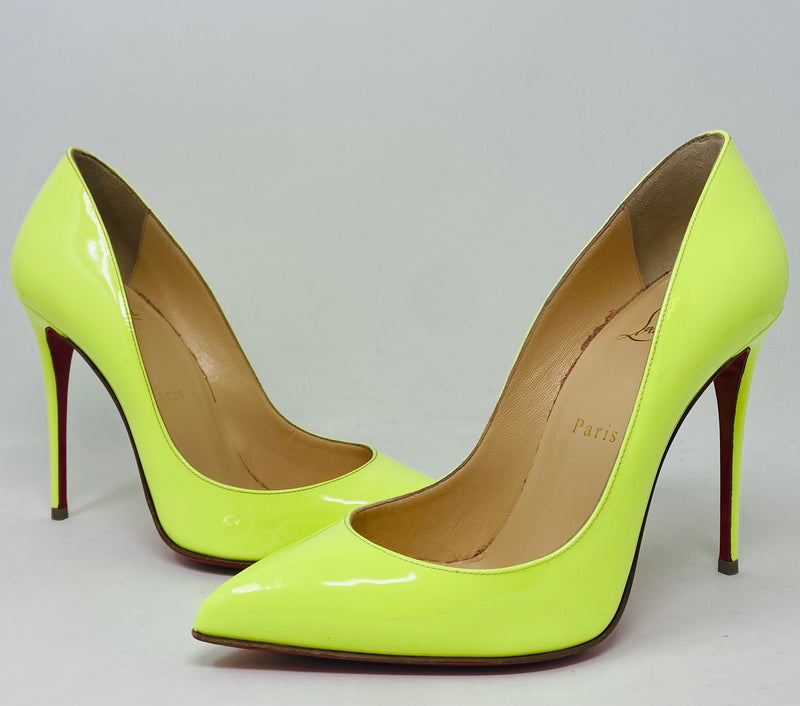 Christian louboutin pigalle sales follies patent leather pumps