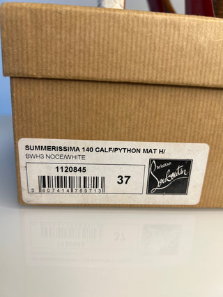 Christian Louboutin Summerissima 140 Strappy Platform Sandals – Size 37 UK 4