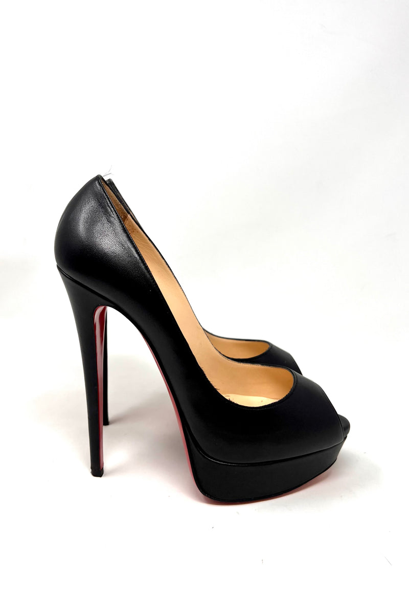 Christian Louboutin Lady Peep Heel