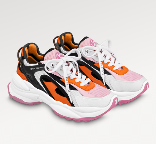 Louis Vuitton Run 55 Sneaker, Pink, 38.5