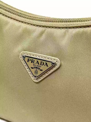 Prada Re-Edition 2000 Desert Beige Re-Nylon Mini Handbag