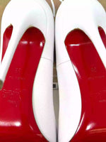 Christian Louboutin So Kate 120 White Leather Pump Heels 38 UK 5