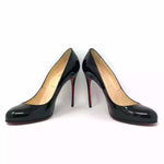 Christian Louboutin Fifi 100 Black Patent Leather Pump Heels 41.5 UK 8.5